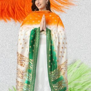 Tricolour Dupatta